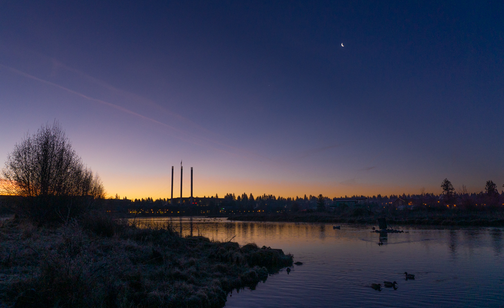 Dawn on the Deschutes River